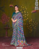 Traditional Sarees With Floral And Kalamkari Work