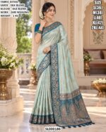 Classic Silk Blend Saree For Special Functions