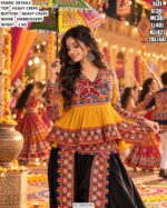 Stylish Peplum Top And Dhoti Pant Set