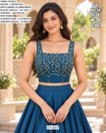 Wedding Wear Lehenga With Designer Sleeveless Blouse