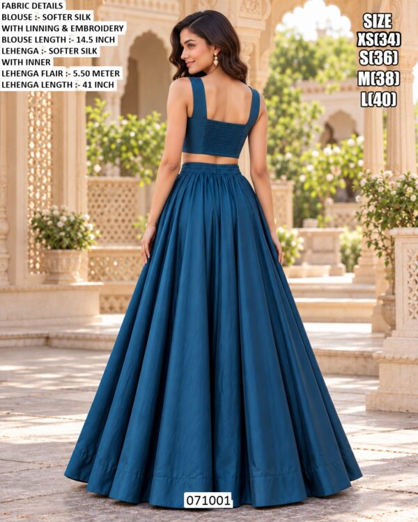 Wedding Wear Lehenga With Designer Sleeveless Blouse