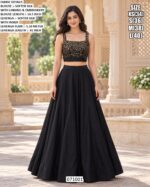 Wedding Wear Lehenga With Designer Sleeveless Blouse