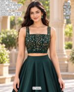 Wedding Wear Lehenga With Designer Sleeveless Blouse