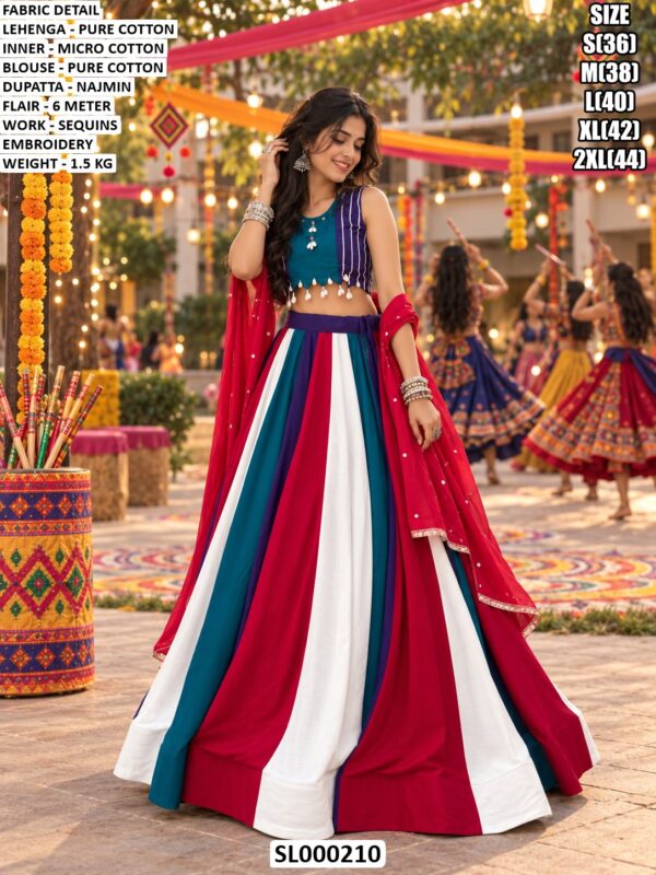 Navratri Lehenga With Designer Blouse For Women