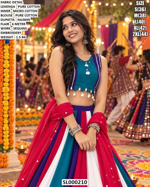 Navratri Lehenga With Designer Blouse For Women