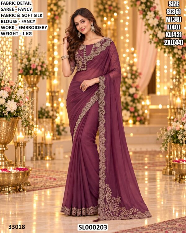 Elegant Soft Silk Saree For Women