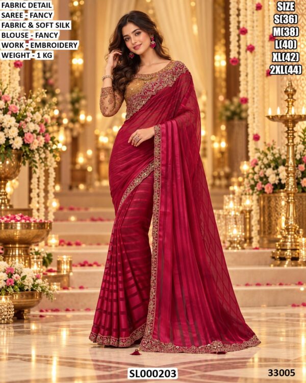 Elegant Soft Silk Saree For Women
