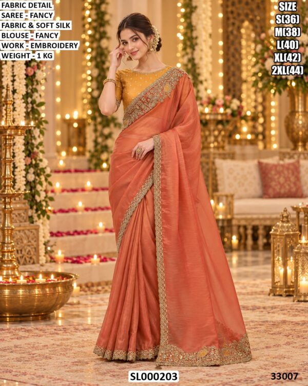 Elegant Soft Silk Saree For Women