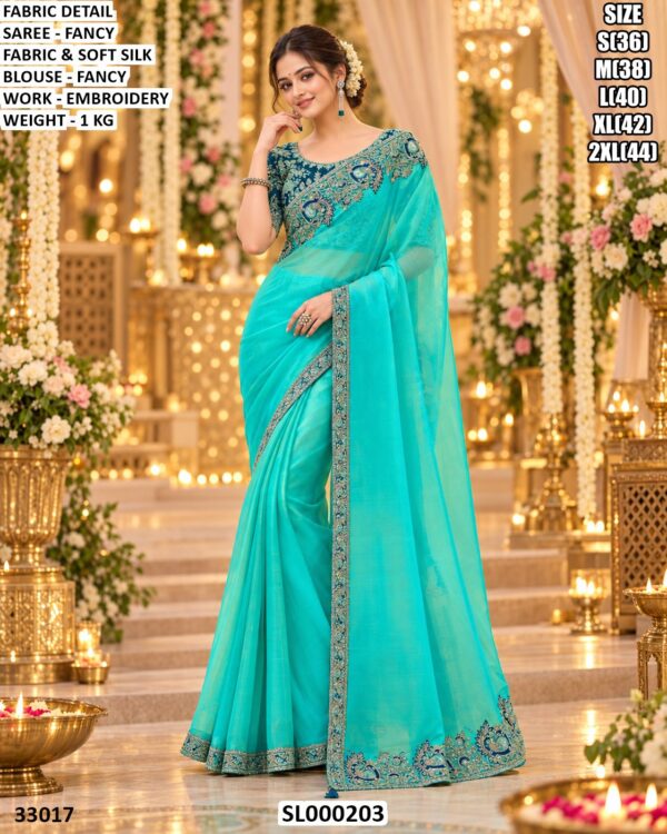 Elegant Soft Silk Saree For Women