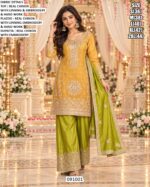 Real Chinon Palazzo Suit With Embroidery