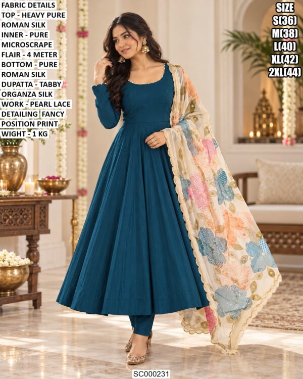 Beautiful Three Piece Suit With Pearl Embellishments