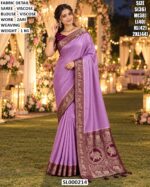 Classic Viscose Saree With Decorative Zari Pallu