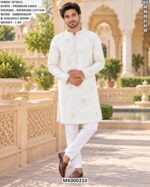 Premium Linen Kurta Pajama With Embroidery