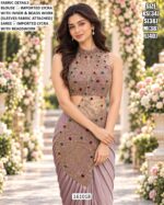 Modern Saree With Statement Beaded Blouse
