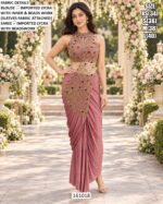 Modern Saree With Statement Beaded Blouse