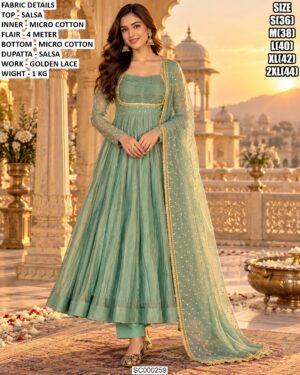 Flowing Anarkali For Special Celebrations For Women
