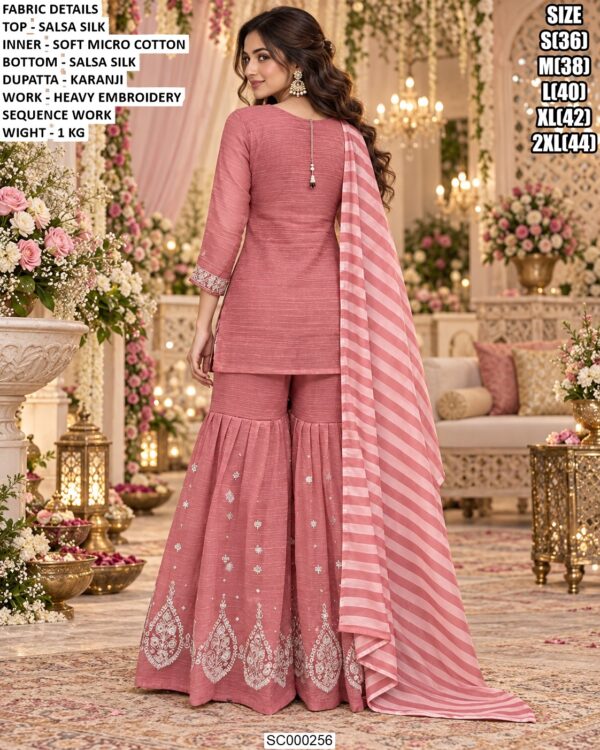 Traditional Designer Sharara For Celebrations