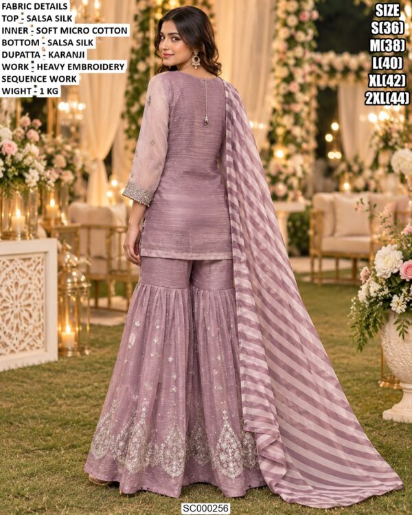 Traditional Designer Sharara For Celebrations