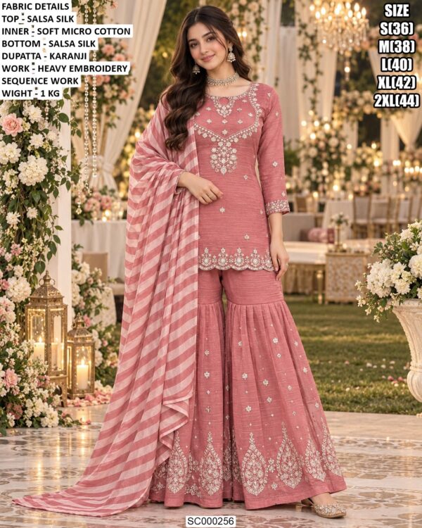 Traditional Designer Sharara For Celebrations