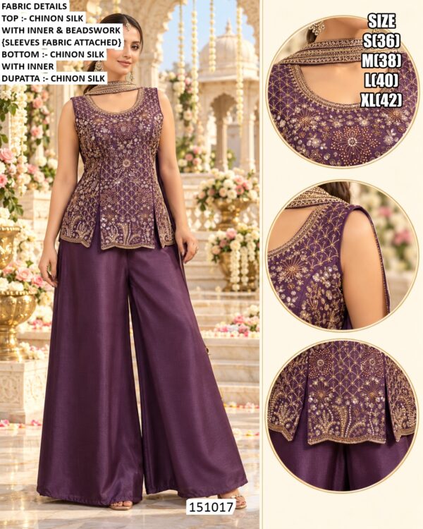Premium Silk Outfits With Embroidery