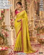 Elegant Dola Silk Ceremony Wear Saree