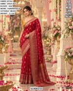 Elegant Dola Silk Ceremony Wear Saree