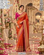 Elegant Dola Silk Ceremony Wear Saree