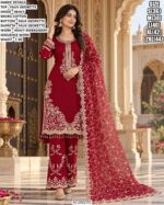 Designer Sequin Work Suit With Dupatta
