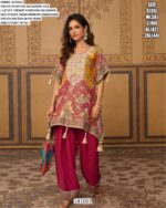 Viscose Jacquard Designer Kaftan Farsi Set