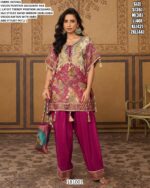 Viscose Jacquard Designer Kaftan Farsi Set