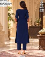 Comfortable Cotton Ethnic Wear Kurta Set For Women
