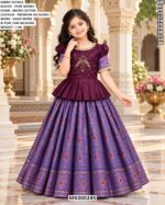 Girls Premium Jacquard Designer Lehenga Choli