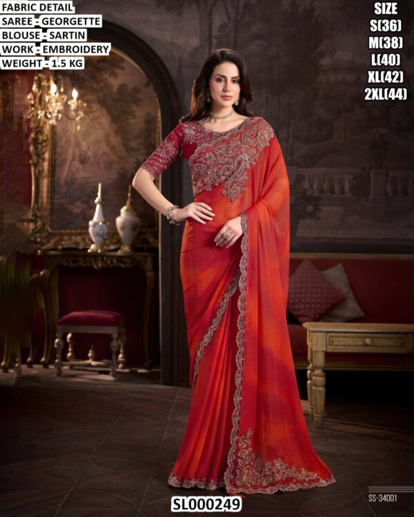 Beautiful Designer Sarees For Wedding Functions