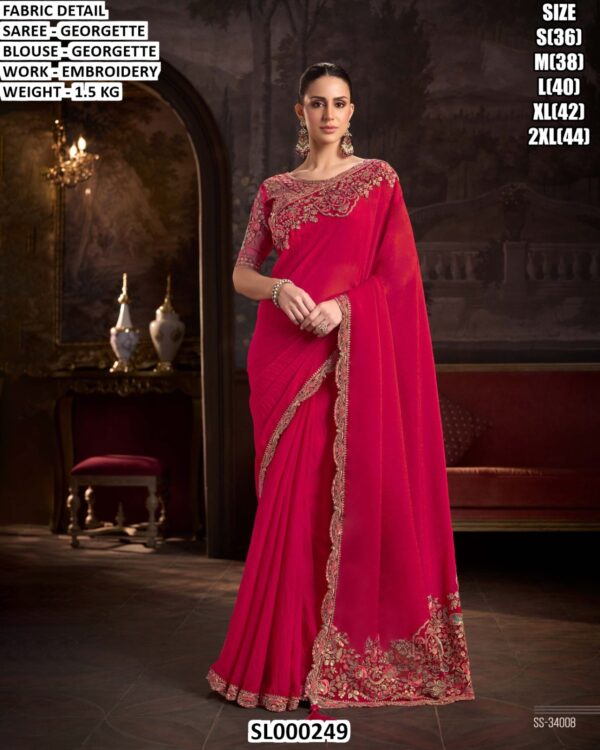 Beautiful Designer Sarees For Wedding Functions
