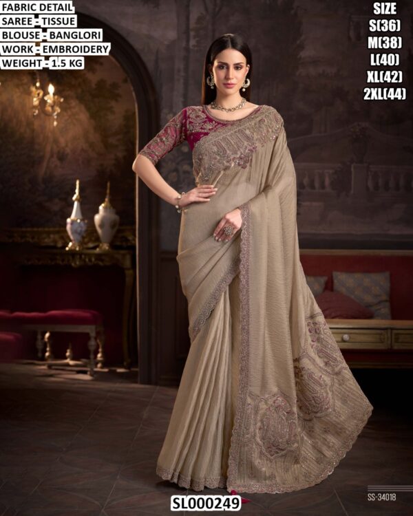 Beautiful Designer Sarees For Wedding Functions