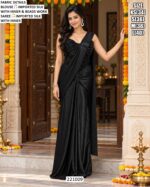 Beautiful Imported Silk Saree With Bead Work