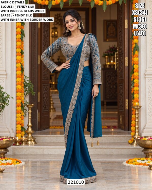 Graceful Designer Saree For Celebrations