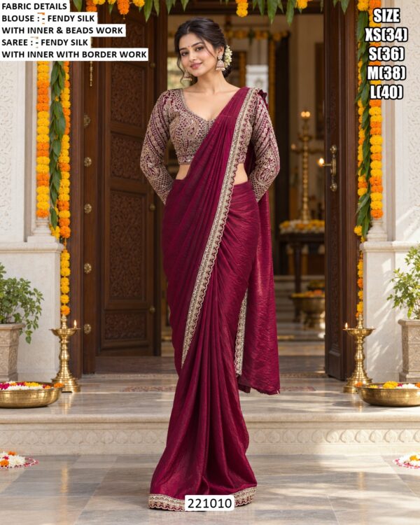 Graceful Designer Saree For Celebrations