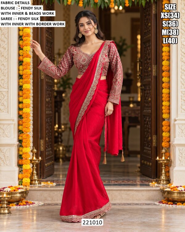 Graceful Designer Saree For Celebrations