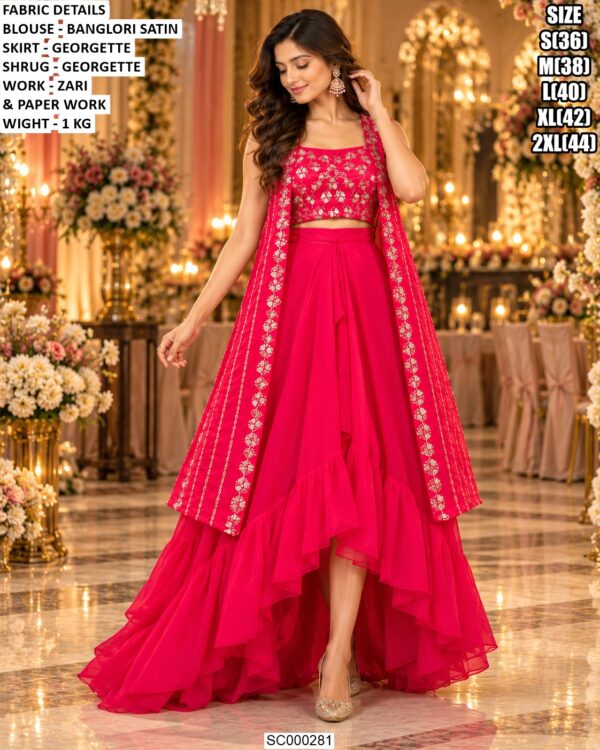 Modern Wedding Function Designer Outfit