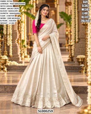 South Indian Inspired Designer Lehenga Look