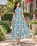 Beautiful Tiered Long Dress For Women