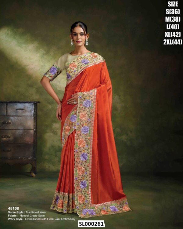 Premium Organza Sarees With Designer Borders