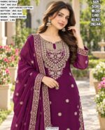Graceful Silk Suit For Special Functions