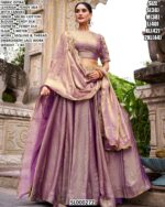Festive Lehenga Choli With Matching Dupatta