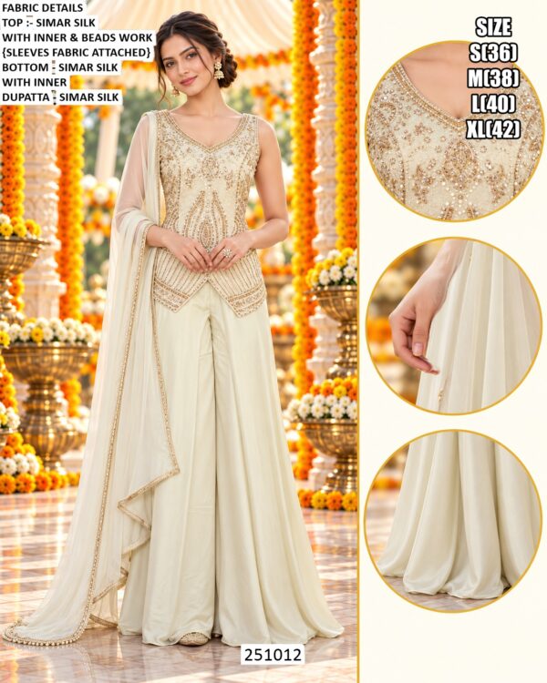 Premium Wedding Wear Palazzo Suit Designs